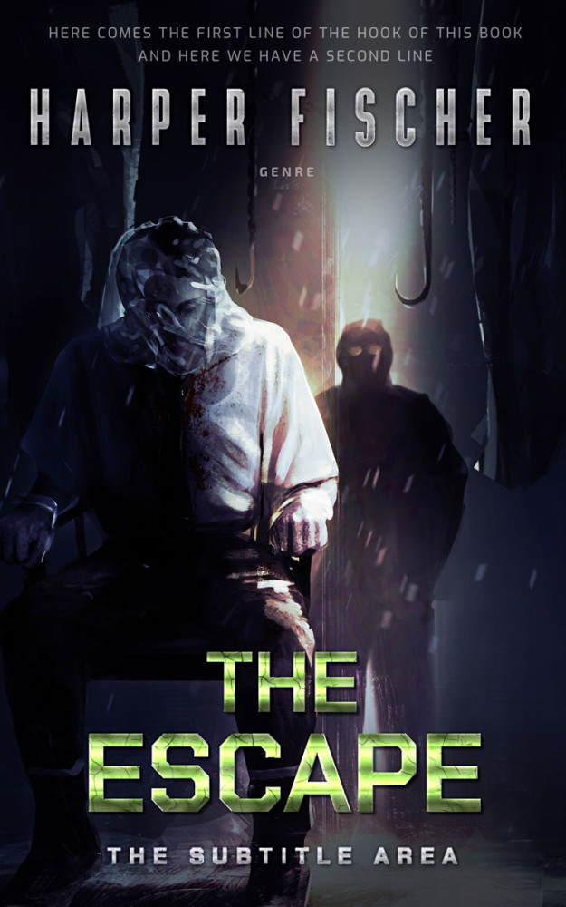 Front view of Cinder #7092 - Premade Mystery & Thriller & Suspense Book Cover