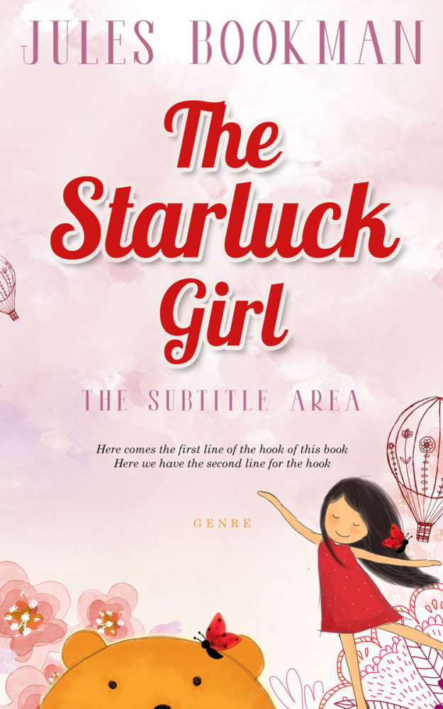 Front view of Pot Pourri #7117 - Premade Abstract Book Cover