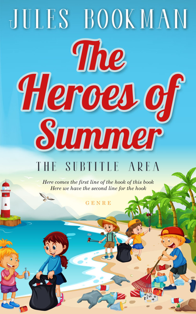 Front view of Viking #7118 - Premade Environment & Ecology Book Cover | BookCoverZone