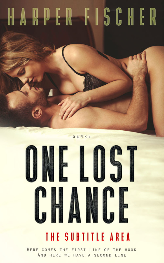 Front view of Parchment #7123 - Premade Erotica Book Cover