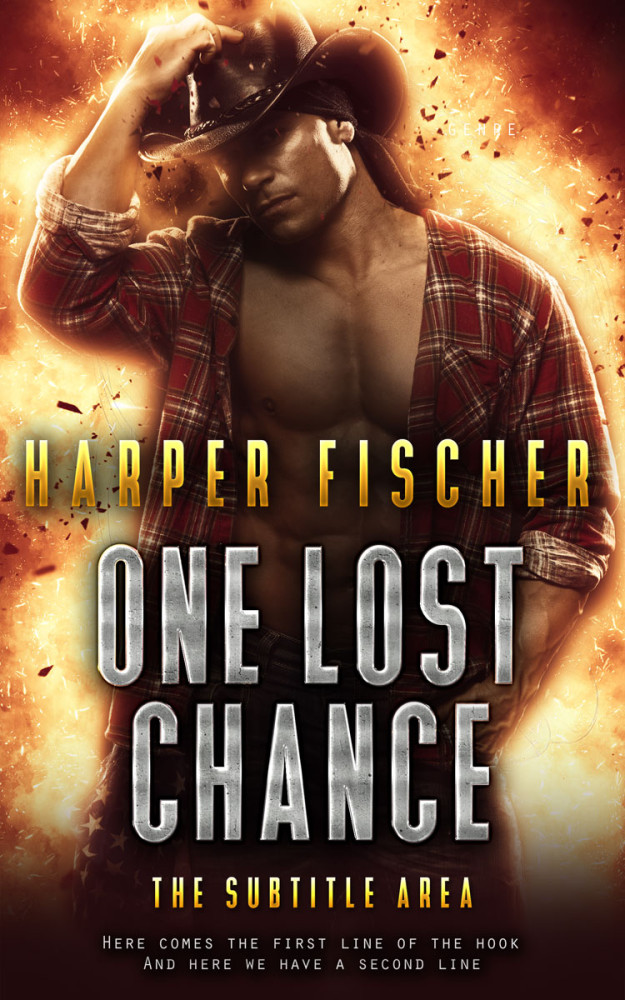 Front view of Rob Roy #7126 - Premade Erotica Book Cover