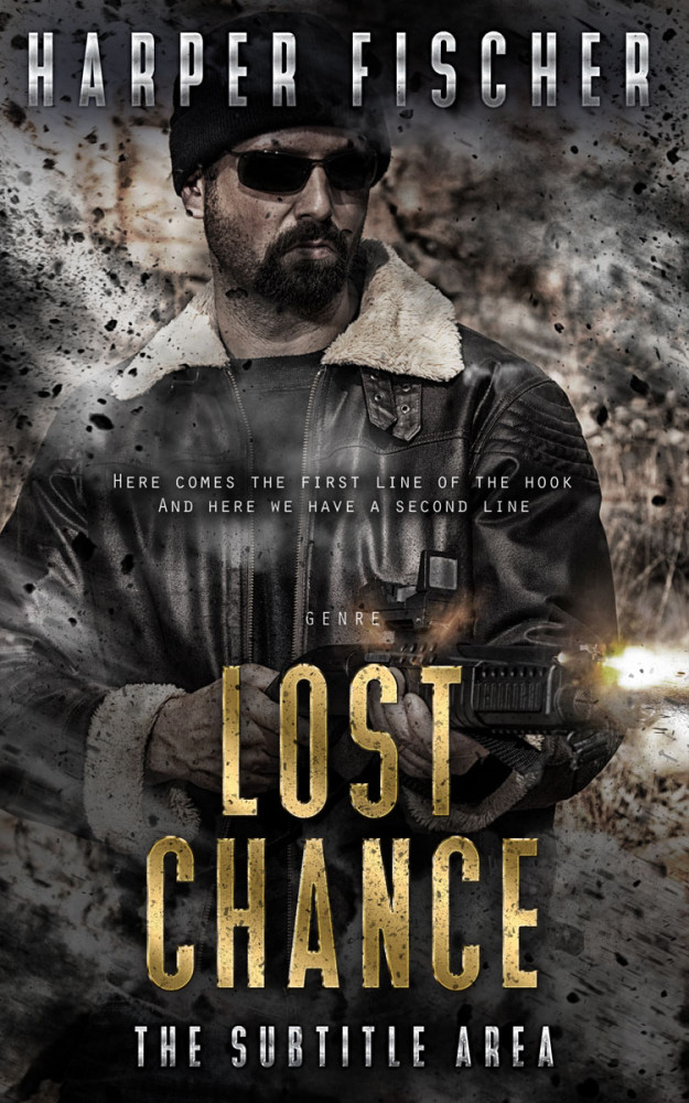 Front view of Dune #7136 - Premade Mystery & Thriller & Suspense Book Cover