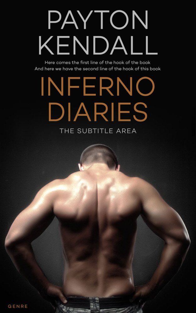 Front view of Cod Gray #7144 - Premade Erotica Book Cover