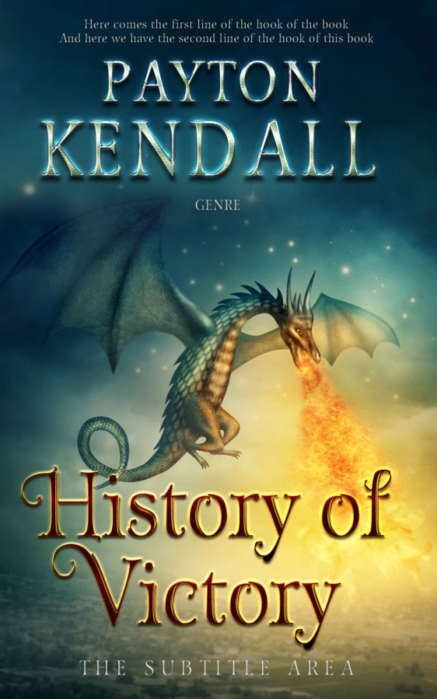 Front view of Apache #7165 - Premade Fantasy Book Cover