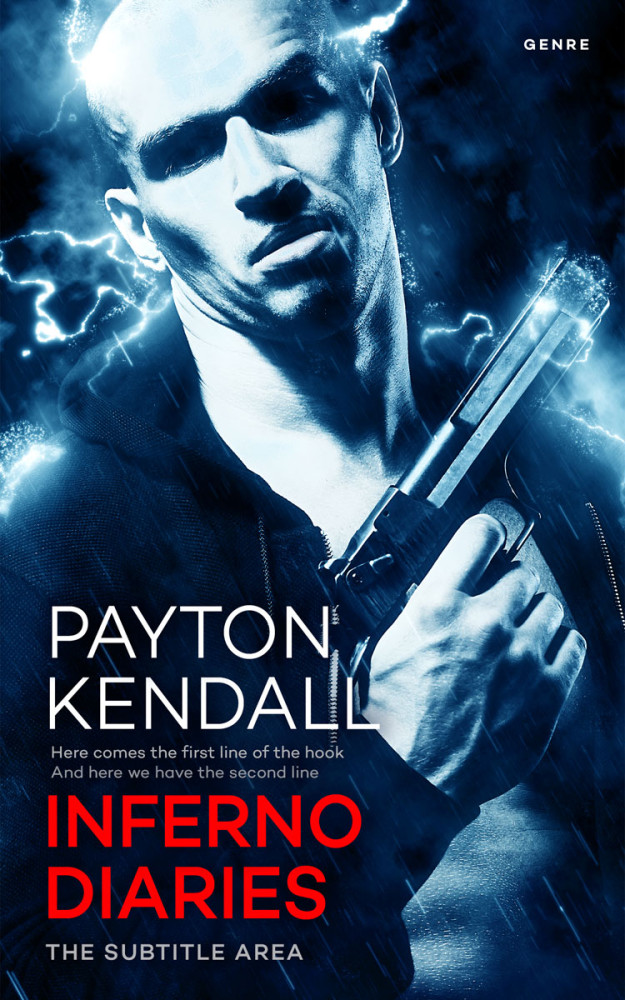 Front view of Gray Suit #7184 - Premade Mystery & Thriller & Suspense Book Cover