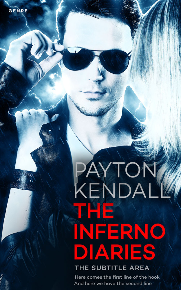 Front view of Blue Zodiac #7187 - Premade Mystery & Thriller & Suspense Book Cover