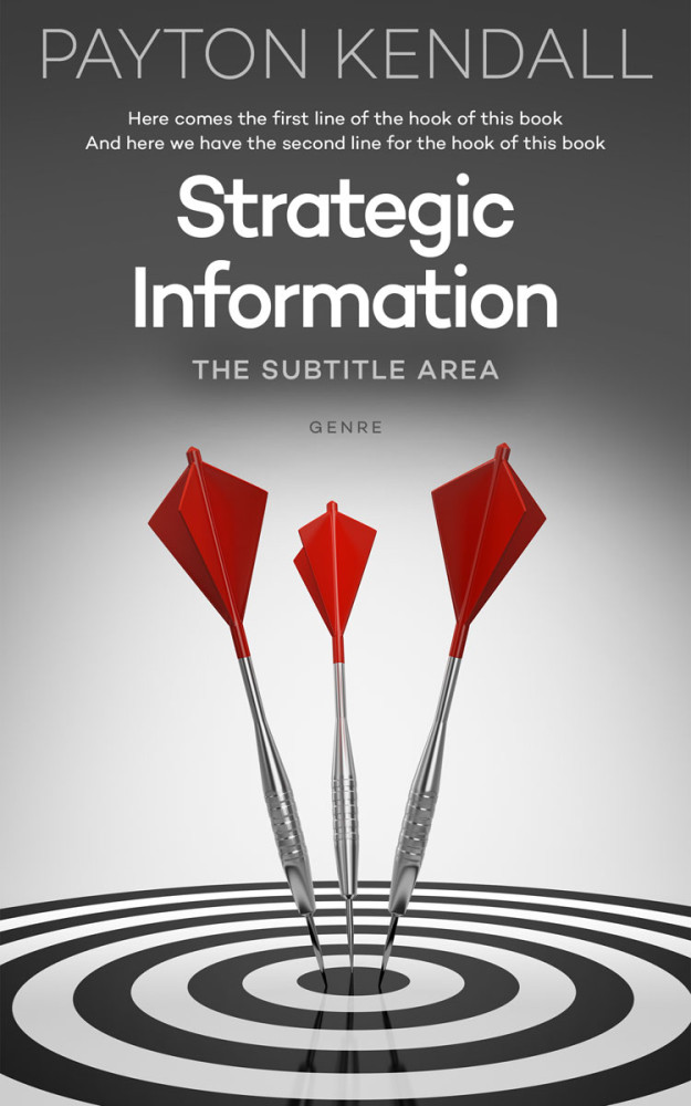 Front view of Alto #7191 - Premade Business Book Cover