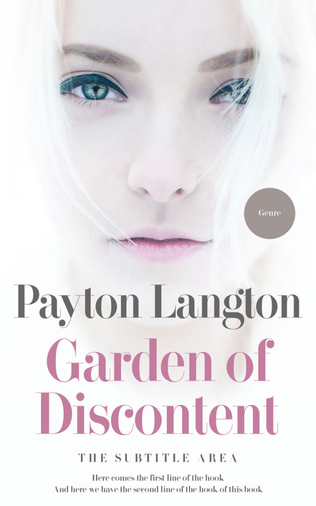 Front view of Bon Jour #7223 - Premade Romance Book Cover