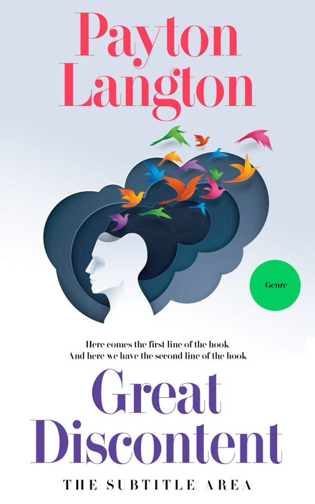 Front view of San Juan #7227 - Premade Self-Improvement & Self-Help Book Cover