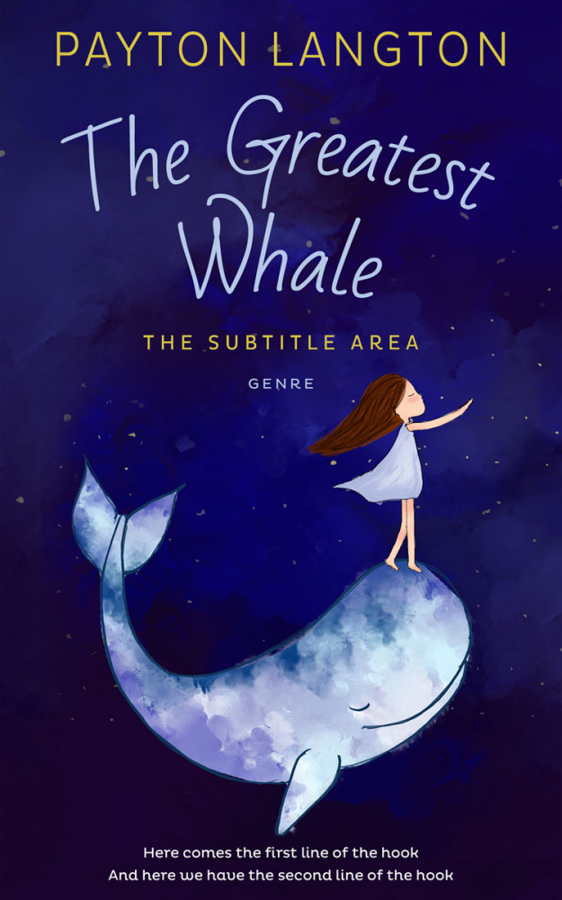 Front view of Violet #7241 - Premade Abstract Book Cover