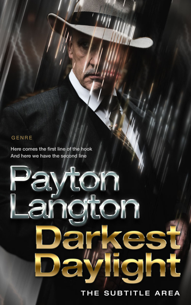 Front view of Cod Gray #7252 - Premade Mystery & Thriller & Suspense Book Cover