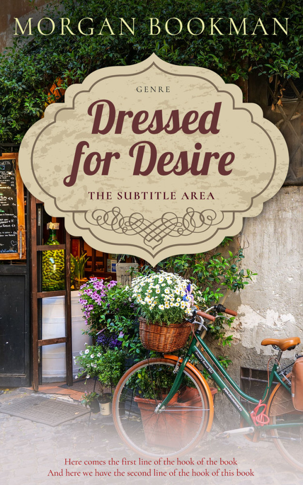 Front view of Soft Amber #7271 - Premade Literary Fiction Book Cover | BookCoverZone