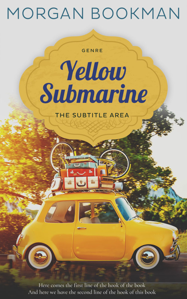 Front view of Masala #7278 - Premade Travel Book Cover