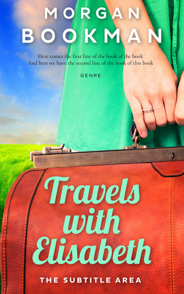 Front view of Gum Leaf #7279 - Premade Travel Book Cover