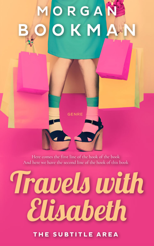 Front view of Cranberry #7283 - Premade Chick Lit Book Cover | BookCoverZone