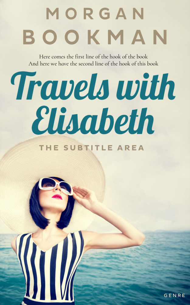 Front view of Satin Linen #7285 - Premade Romance Book Cover