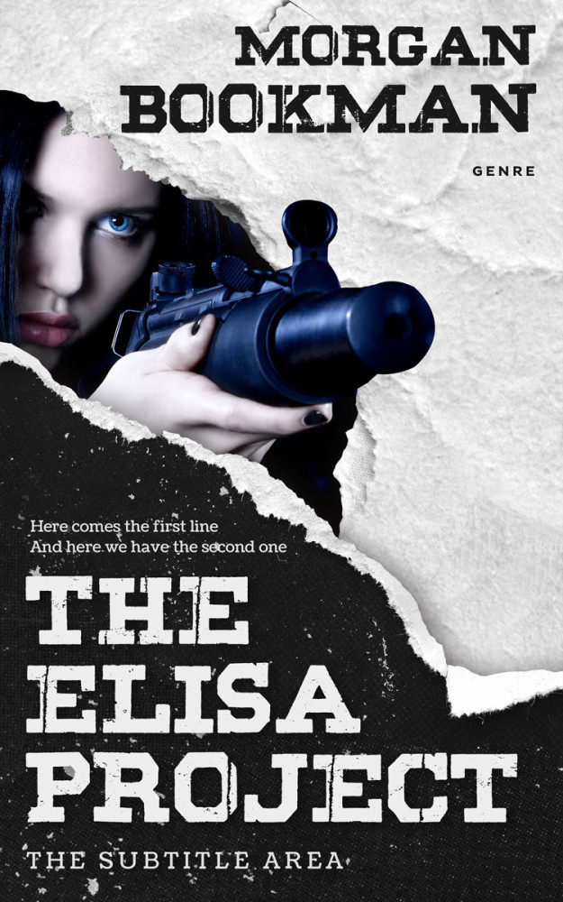 Front view of Shark #7291 - Premade Mystery & Thriller & Suspense Book Cover