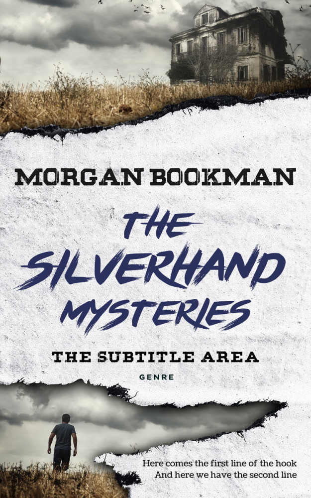 Front view of Quill Gray #7309 - Premade Mystery & Thriller & Suspense Book Cover | BookCoverZone