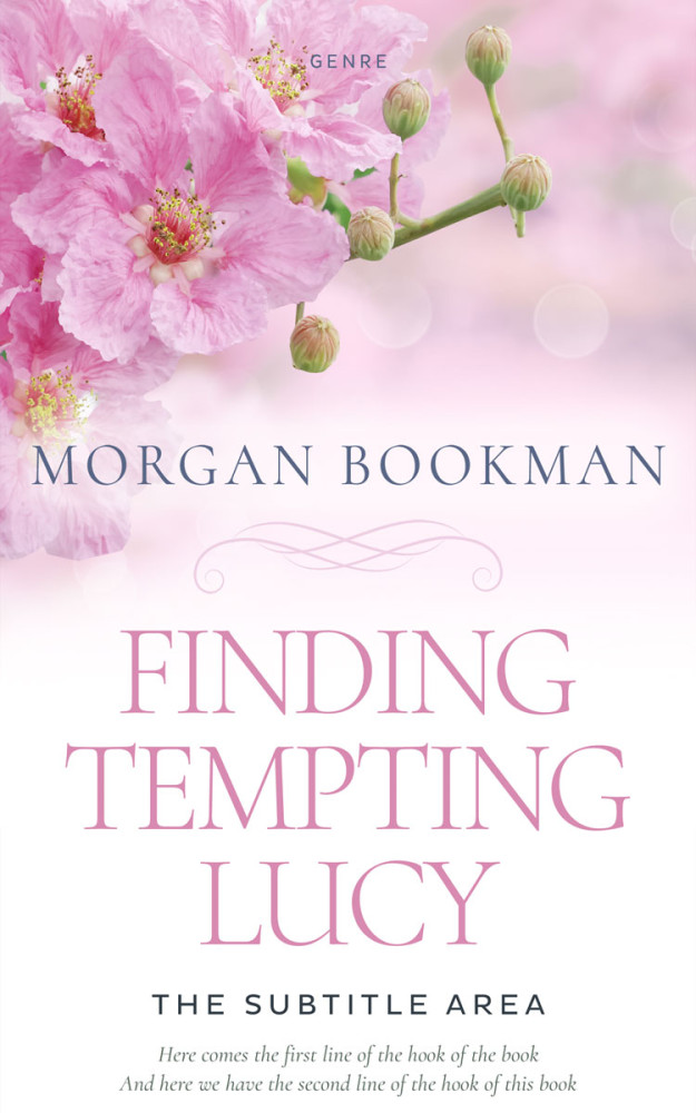 Front view of Melanie #7320 - Premade Romance Book Cover