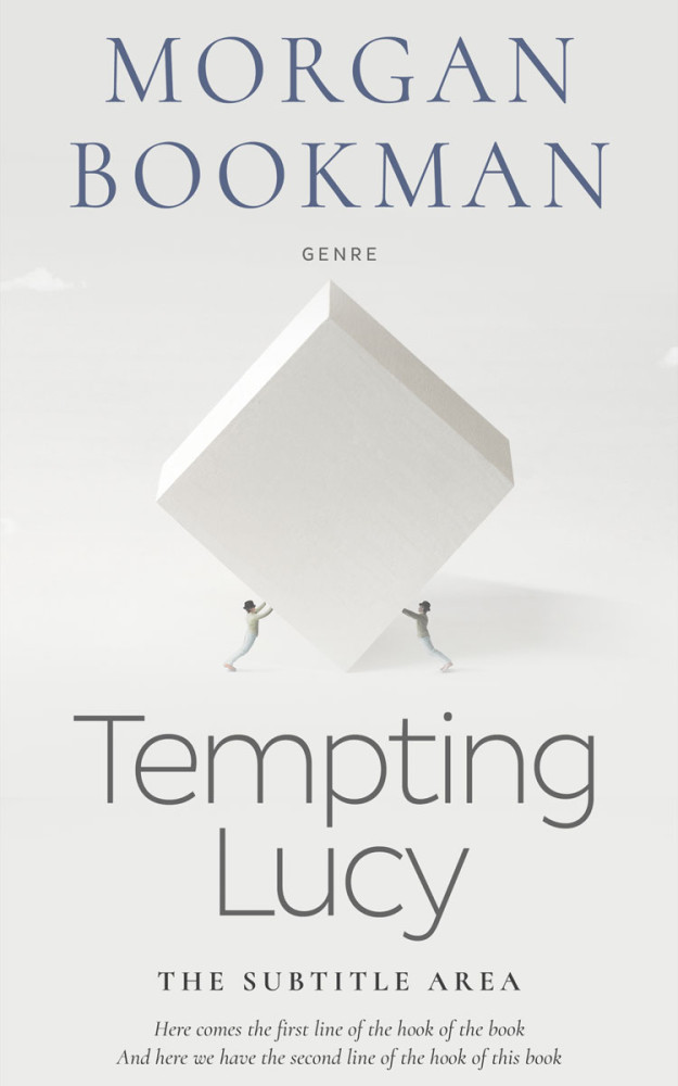 Front view of Desert Storm #7332 - Premade Self-Improvement & Self-Help Book Cover | BookCoverZone