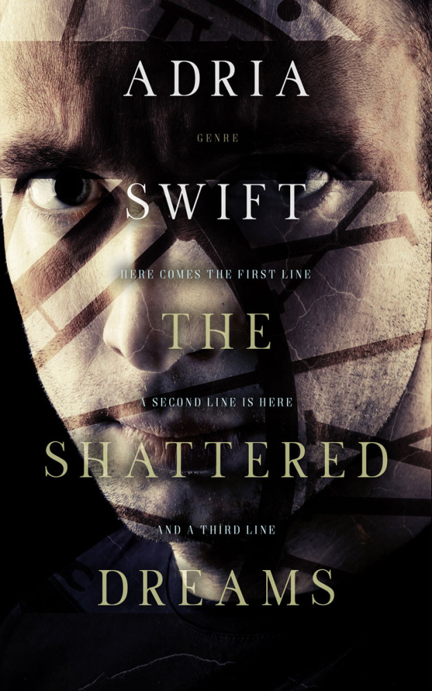 Front view of Cod Gray #7392 - Premade Mystery & Thriller & Suspense Book Cover