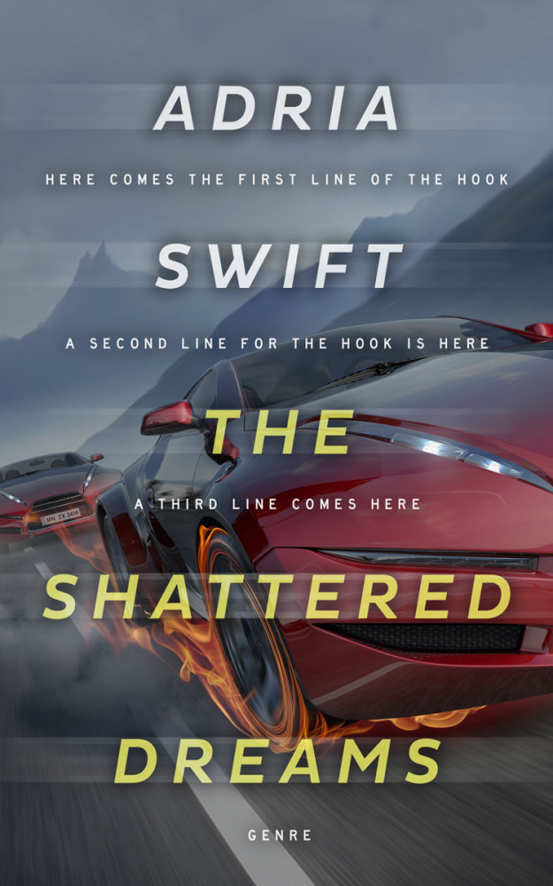 Front view of Scarpa Flow #7415 - Premade Teen & Young Adult Book Cover