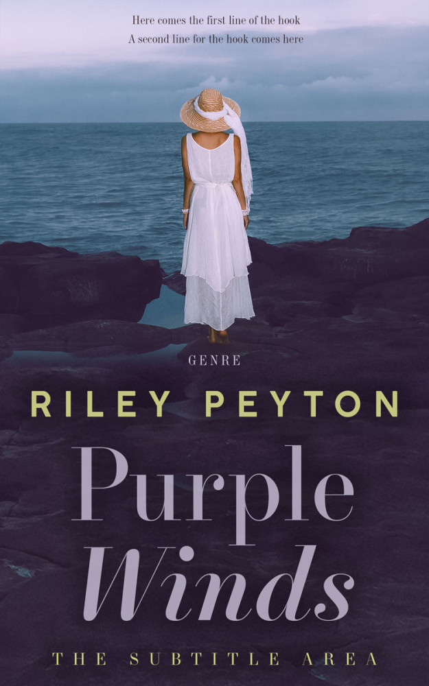 Front view of Logan #7456 - Premade Romance Book Cover