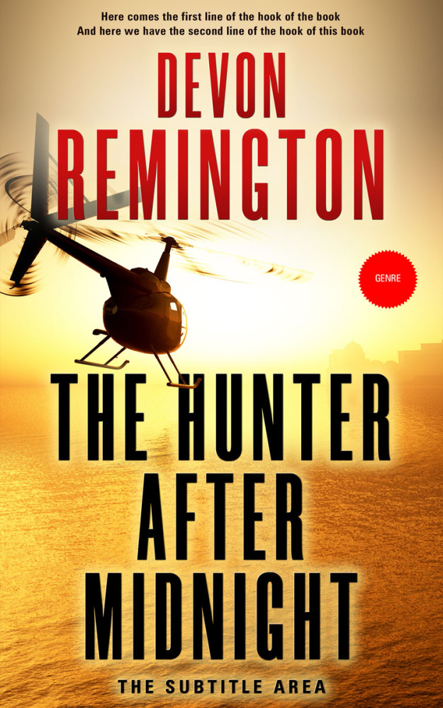 Front view of Rob Roy #7506 - Premade Action & Adventure Book Cover