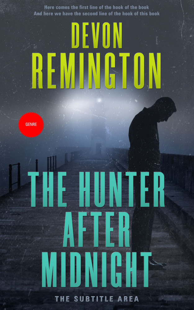 Front view of Tuna #7509 - Premade Mystery & Thriller & Suspense Book Cover