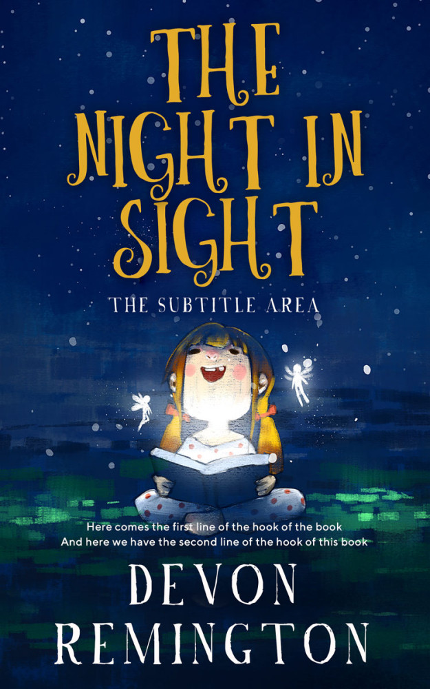 Front view of Downriver #7536 - Premade Fantasy Book Cover