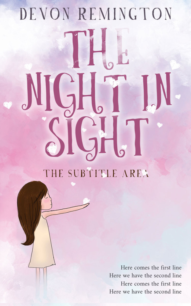 Front view of Prim #7540 - Premade Fantasy Book Cover