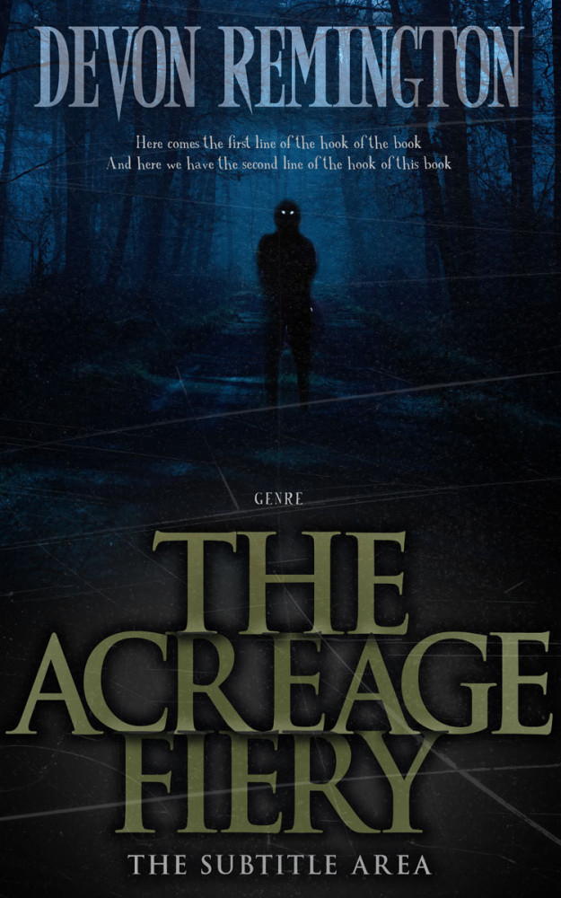 Front view of Bunker #7555 - Premade Mystery & Thriller & Suspense Book Cover