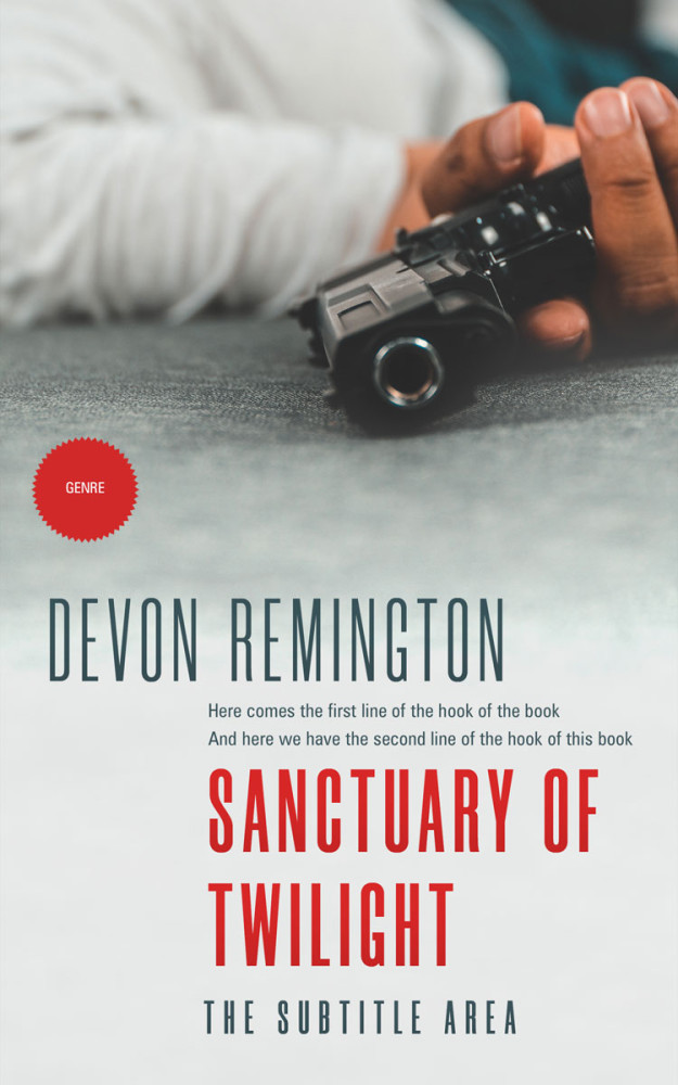 Front view of Pumice #7597 - Premade Mystery & Thriller & Suspense Book Cover