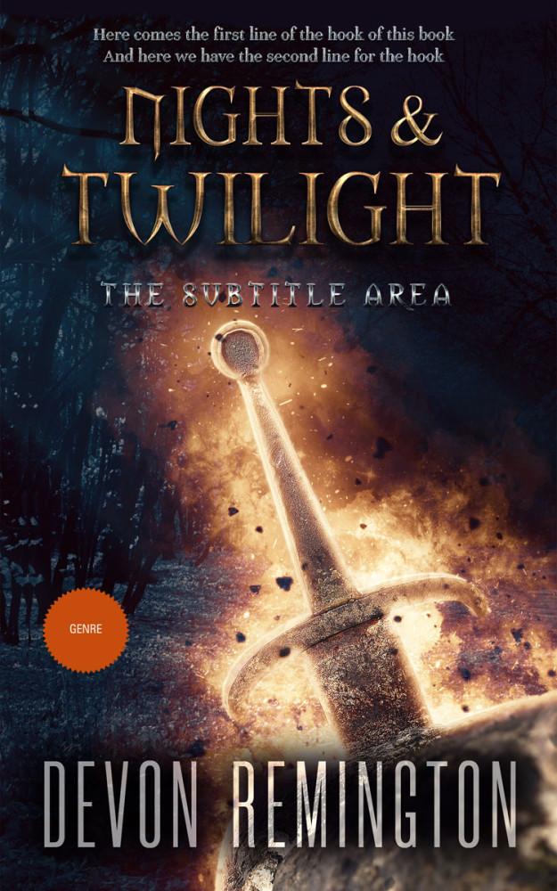 Front view of Tan #7632 - Premade Historical Book Cover