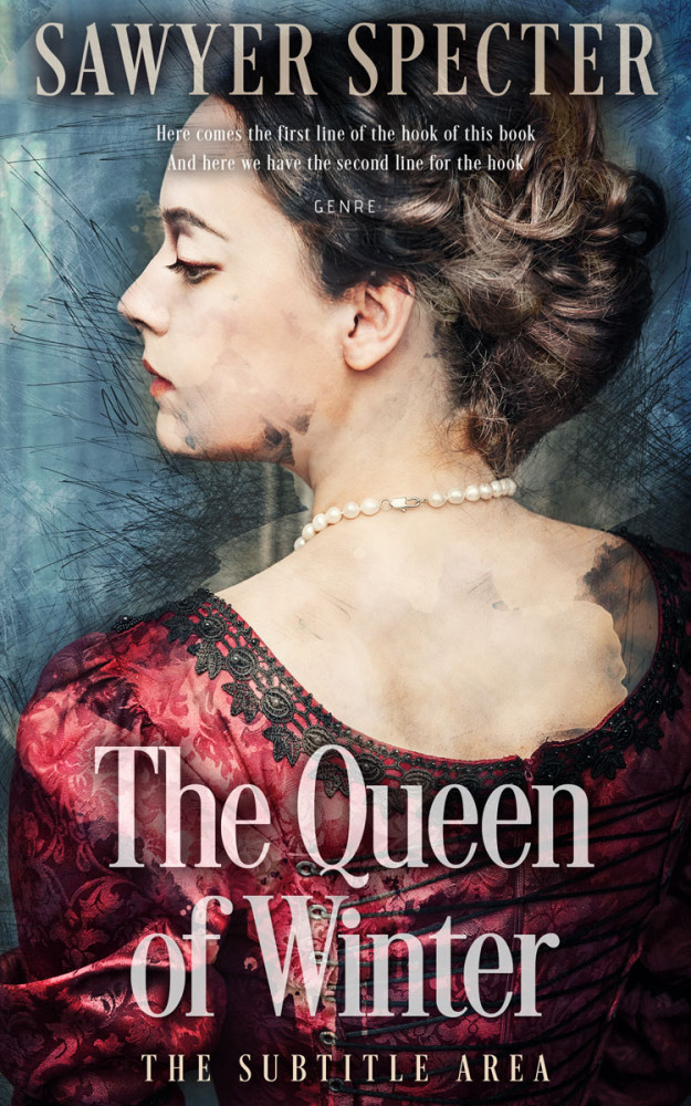 Front view of Cavern Pink #7724 - Premade Mystery & Thriller & Suspense Book Cover