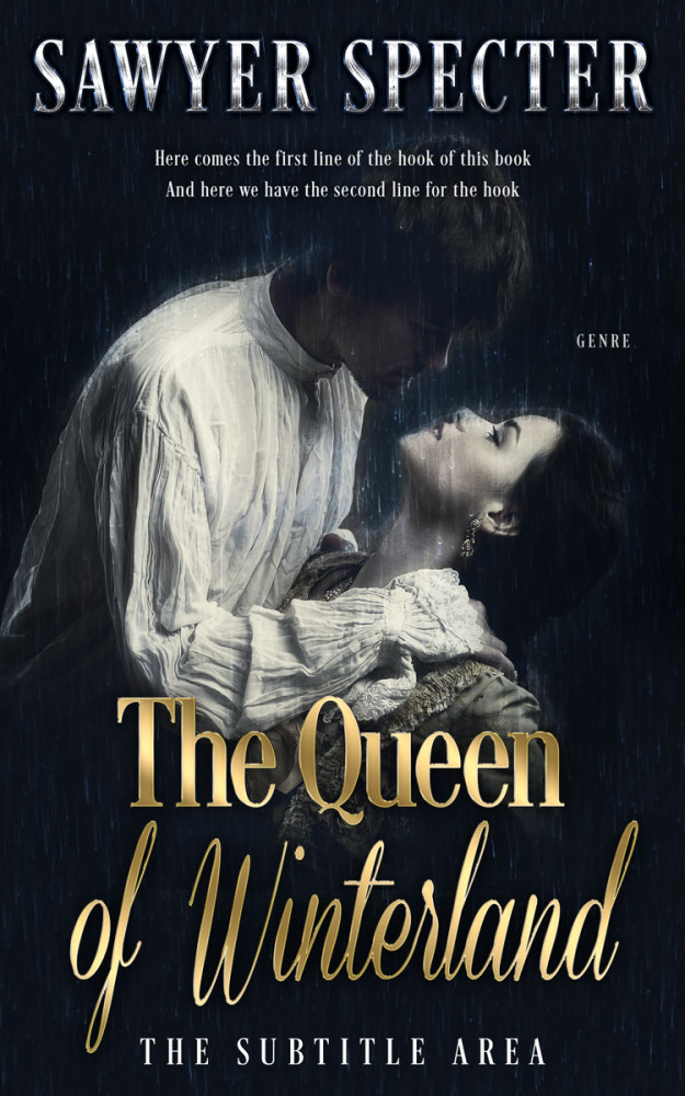 Front view of Bison Hide #7727 - Premade Historical Book Cover | BookCoverZone