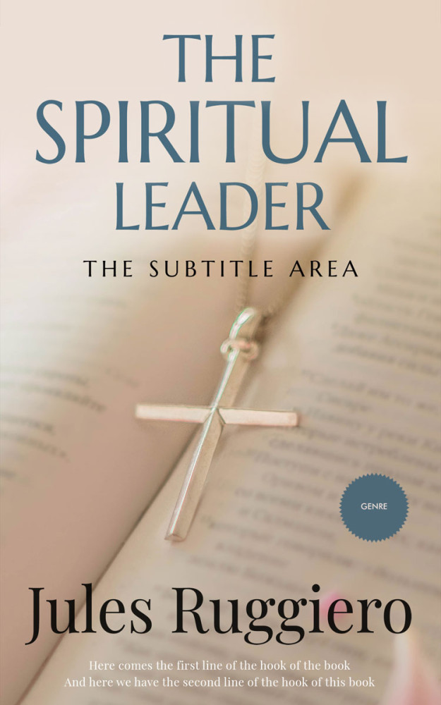 Front view of Rodeo Dust #7806 - Premade Religion & Spirituality Book Cover | BookCoverZone