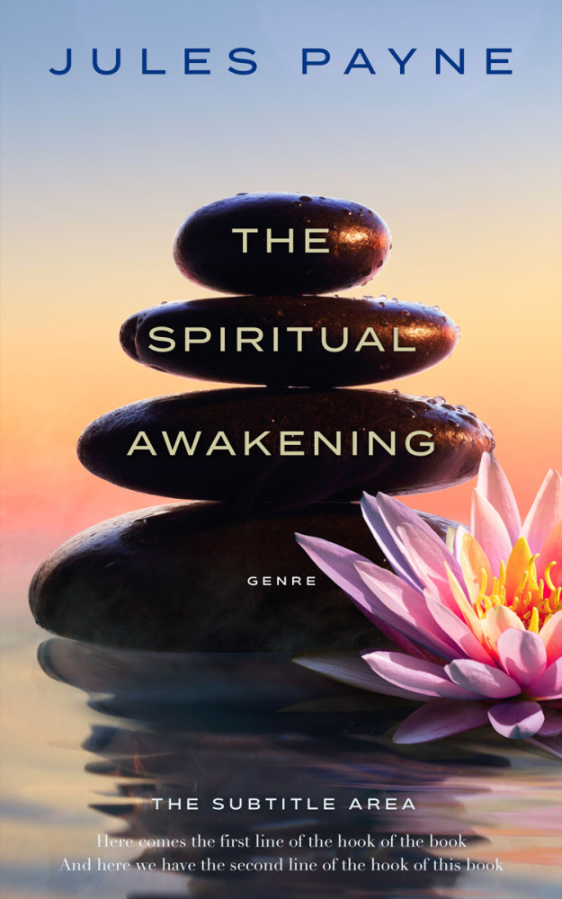 Front view of Baltic Sea #7822 - Premade Health & Mind & Body Book Cover