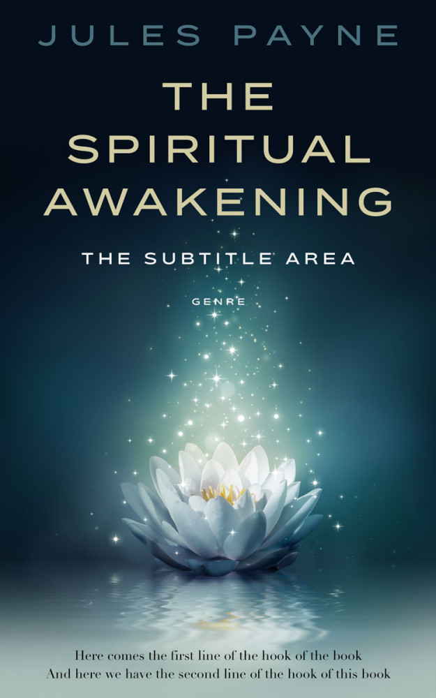 Front view of Firefly #7824 - Premade Religion & Spirituality Book Cover