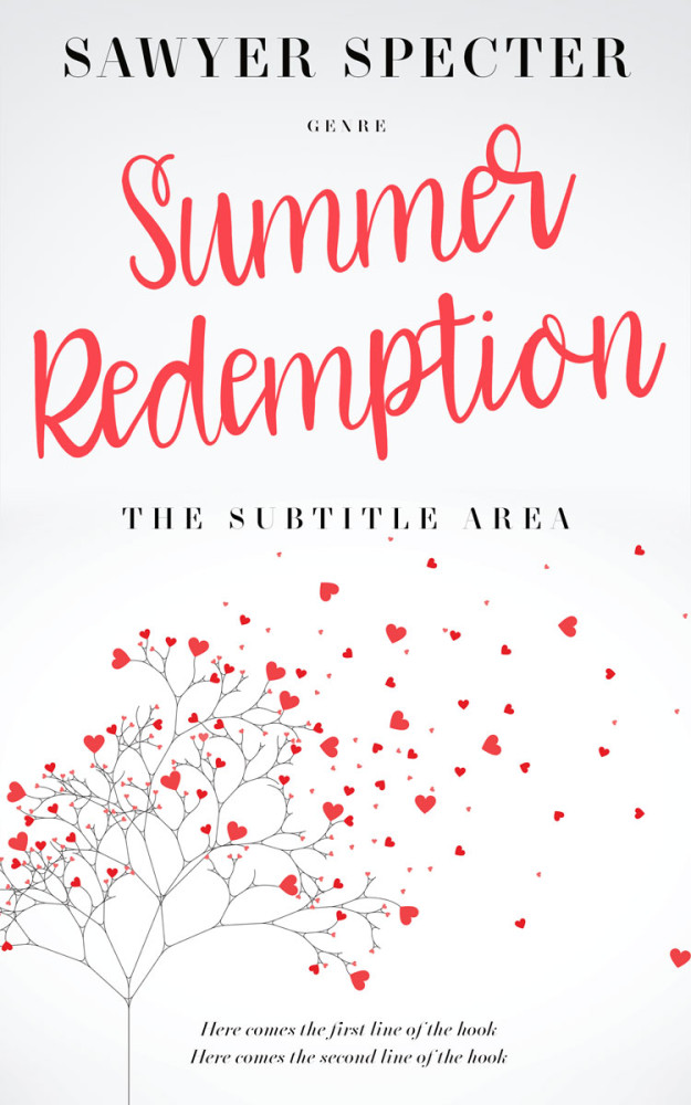 Front view of Athens Gray #7833 - Premade Poetry Book Cover | BookCoverZone