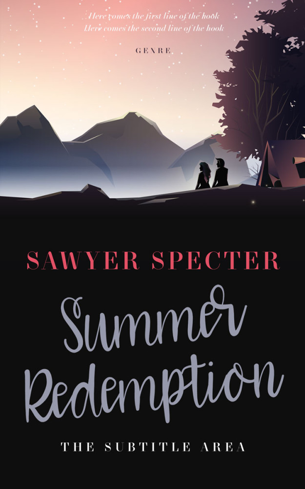 Front view of Baltic Sea #7838 - Premade Romance Book Cover