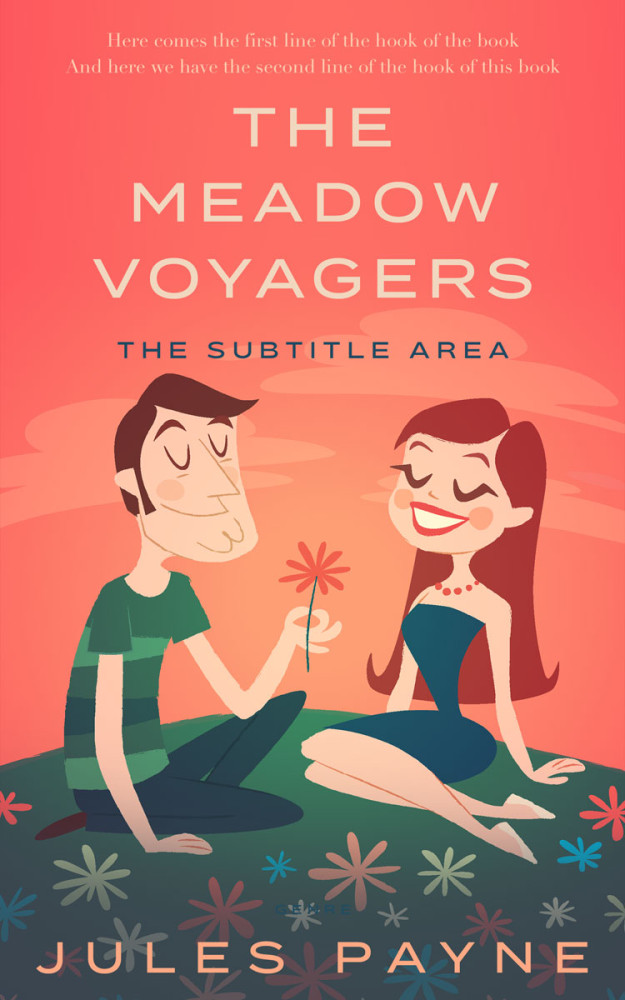 Front view of Limed Spruce #7841 - Premade Romance Book Cover | BookCoverZone