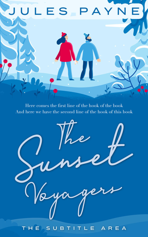 Front view of Link Water #7855 - Premade Romance Book Cover