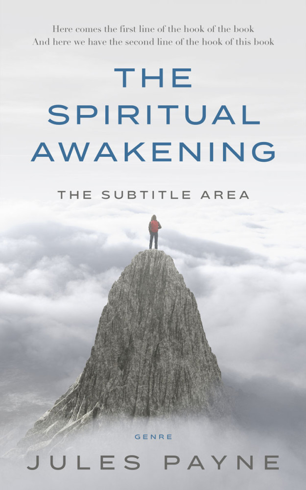 Front view of Iron #7867 - Premade Self-Improvement & Self-Help Book Cover