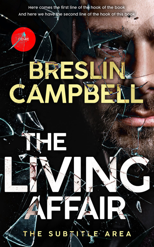 Front view of Cameo #7881 - Premade Mystery & Thriller & Suspense Book Cover