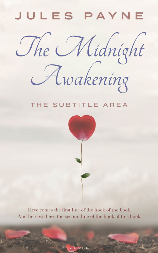 Front view of Pampas #7970 - Premade Romance Book Cover