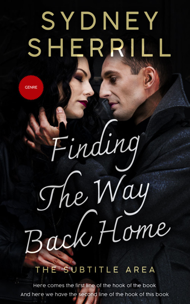 Front view of Woodsmoke #7981 - Premade Romance Book Cover