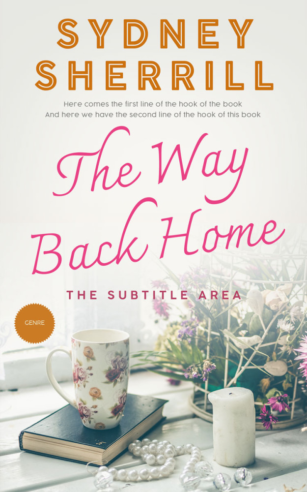 Front view of Cararra #7987 - Premade Romance Book Cover