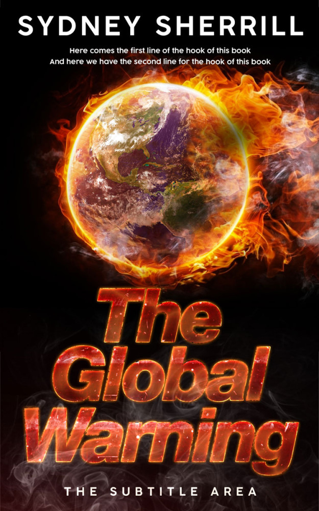 Front view of Coffee Bean #8011 - Premade Science Fiction Book Cover