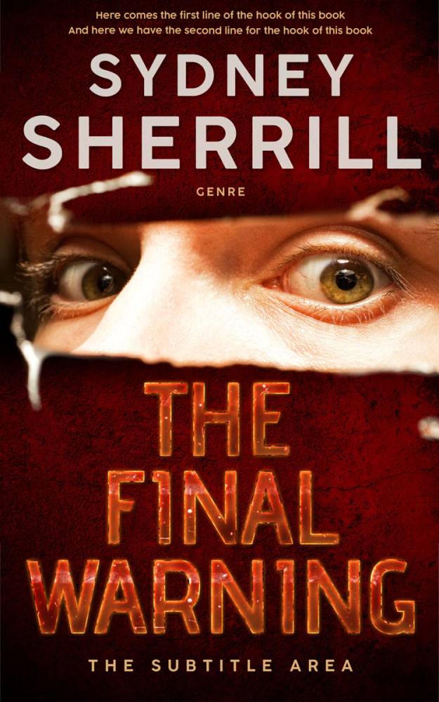 Front view of Tumbleweed #8016 - Premade Mystery & Thriller & Suspense Book Cover